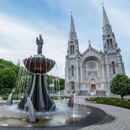 Вилла L'Auberge Sainte-Anne - Ski, Spa Et Basilique Экстерьер фото