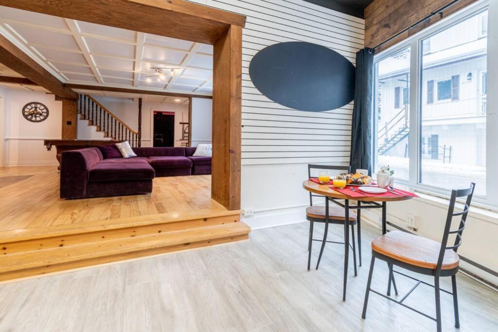 Вилла L'Auberge Sainte-Anne - Ski, Spa Et Basilique Экстерьер фото
